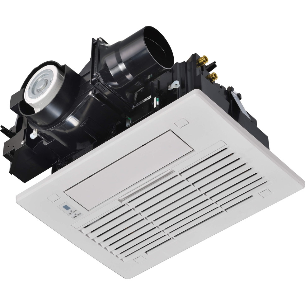 リンナイ　Rinnai[RBH-C3302K1DP]浴室暖房換気扇　天井埋込型　暖房能力3.3kw　１室暖房　コンパクトタイプ　プラズマクラスター25000　浴室内ワイヤレスリモコン付｜明かりと住まいのリビテラス