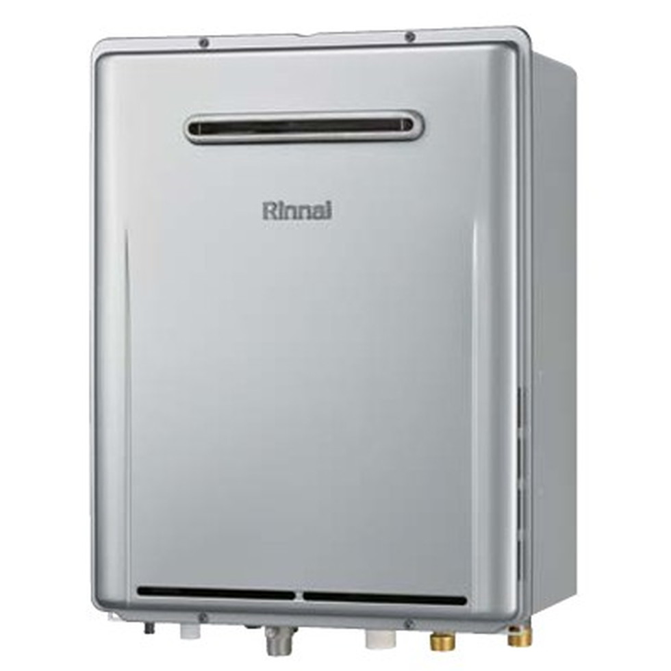 リンナイ　Rinnai[RUF-E200EAW]２４号給湯器　エコジョーズ　屋外壁掛型　フルオート｜明かりと住まいのリビテラス 64,008円