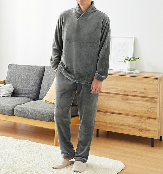 楽天市場】フレンドリー ジョージケント 肩当て付裏起毛暖かパジャマ 2