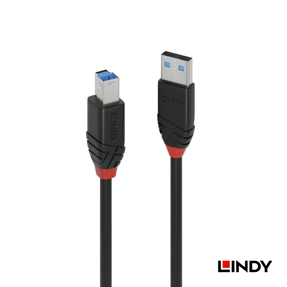 【送料無料】LINDY 10m USB3.0 Type-A to Type-Bアクティブ延長ケーブル USB3.0仕様に準拠 最大対応伝送速度5Gbps 過電流保護機能設計