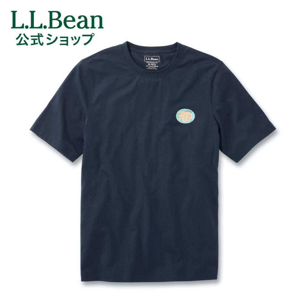  L.L.Bean ケアフリー アンシュリンカブル ティ グラフィック 1 Tシャツ