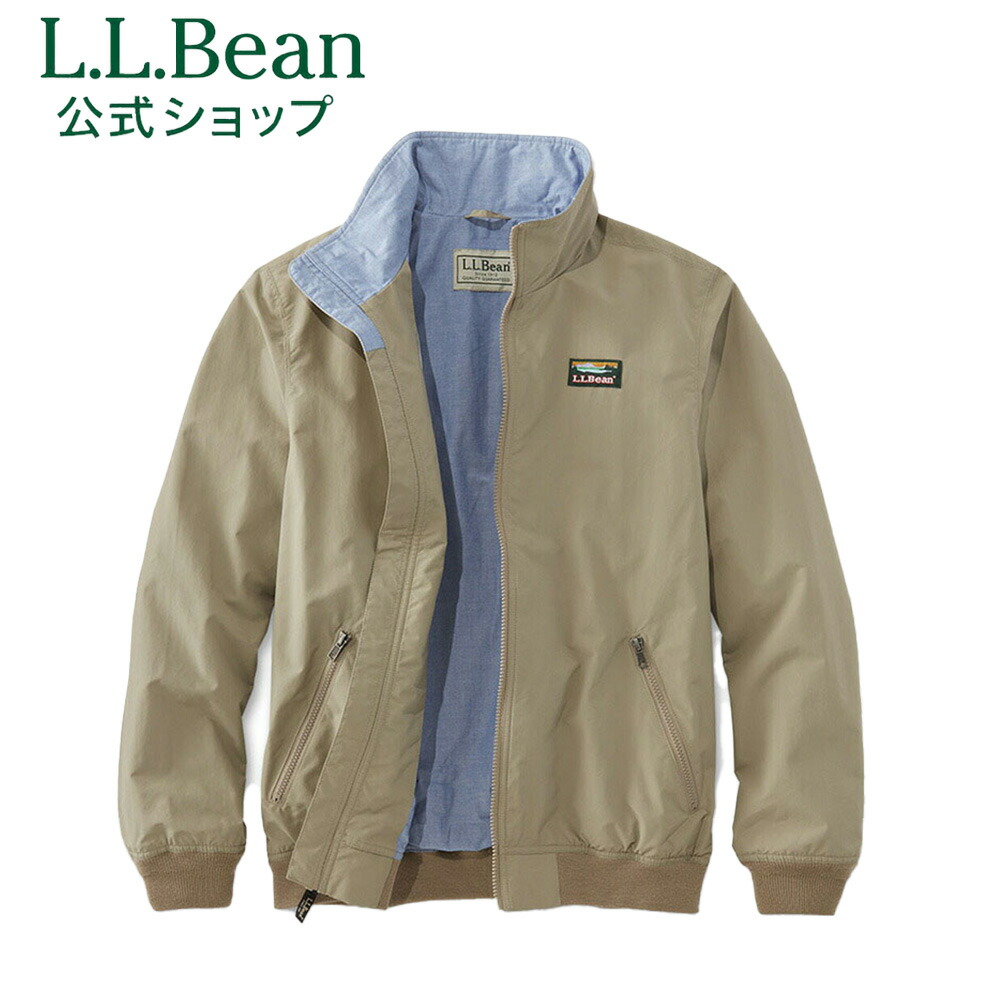 美品 LL BEAN 内側チェック生地 ナイロン JACKET XLサイズ - アウター