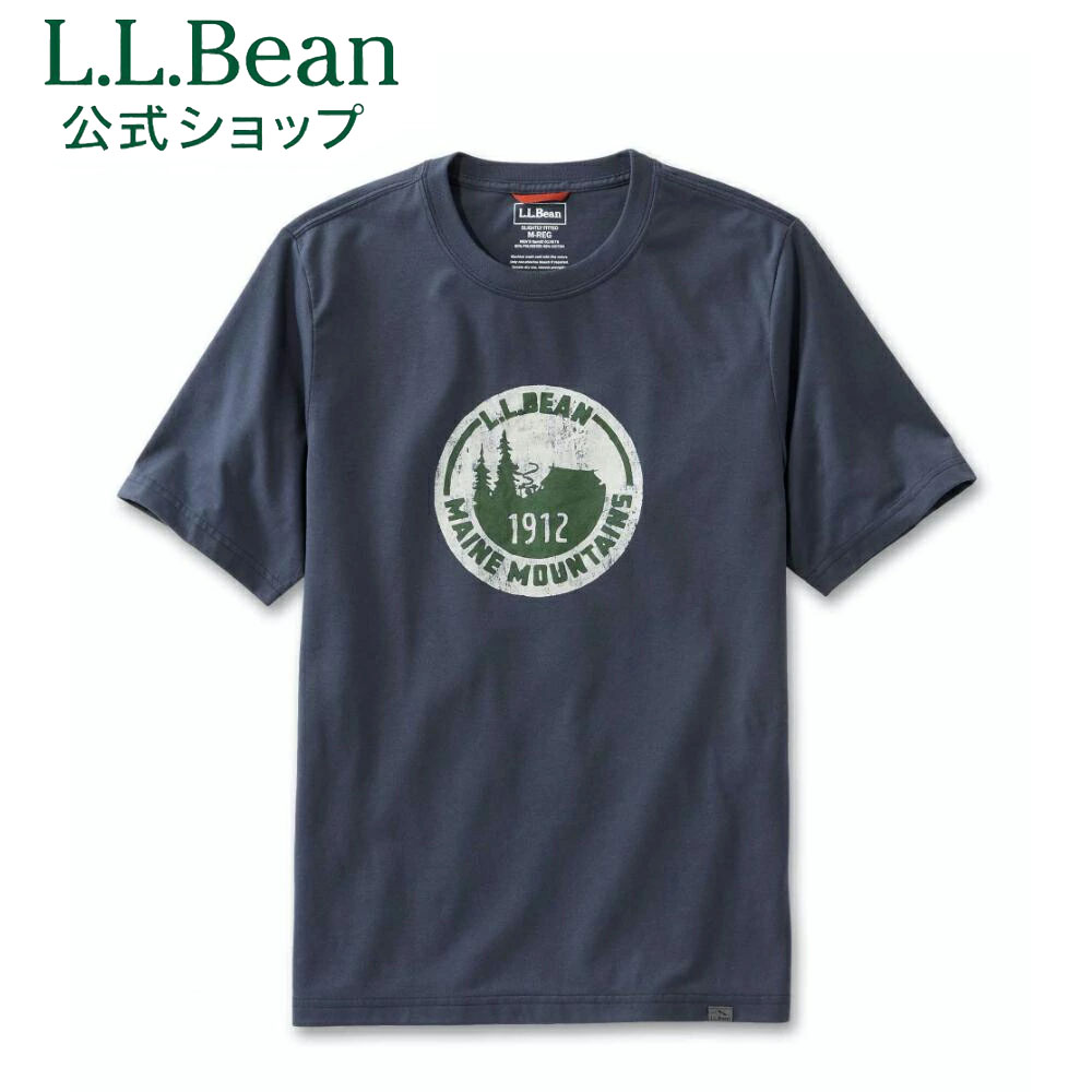 美品L.L.Bean　LLビーン　 Tシャツ　ドライTシャツ
