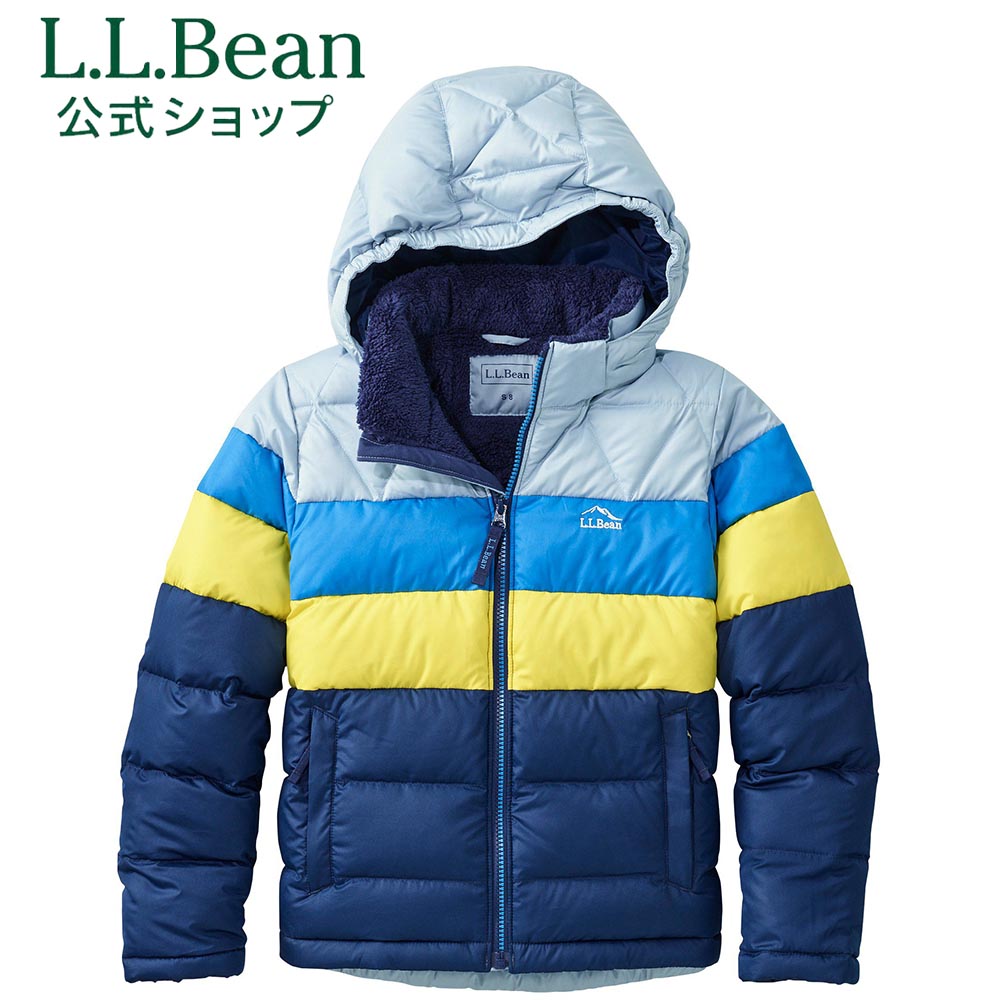 LLBean キッズ リバーシブルアウター ネイビー×ブルー S8 - ジャケット