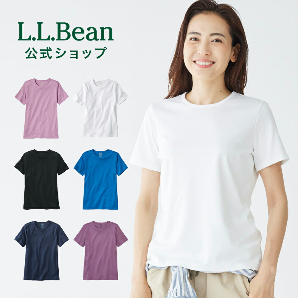 ウィメンズ ピマ・コットン・ティ、長袖 クルーネック 通販