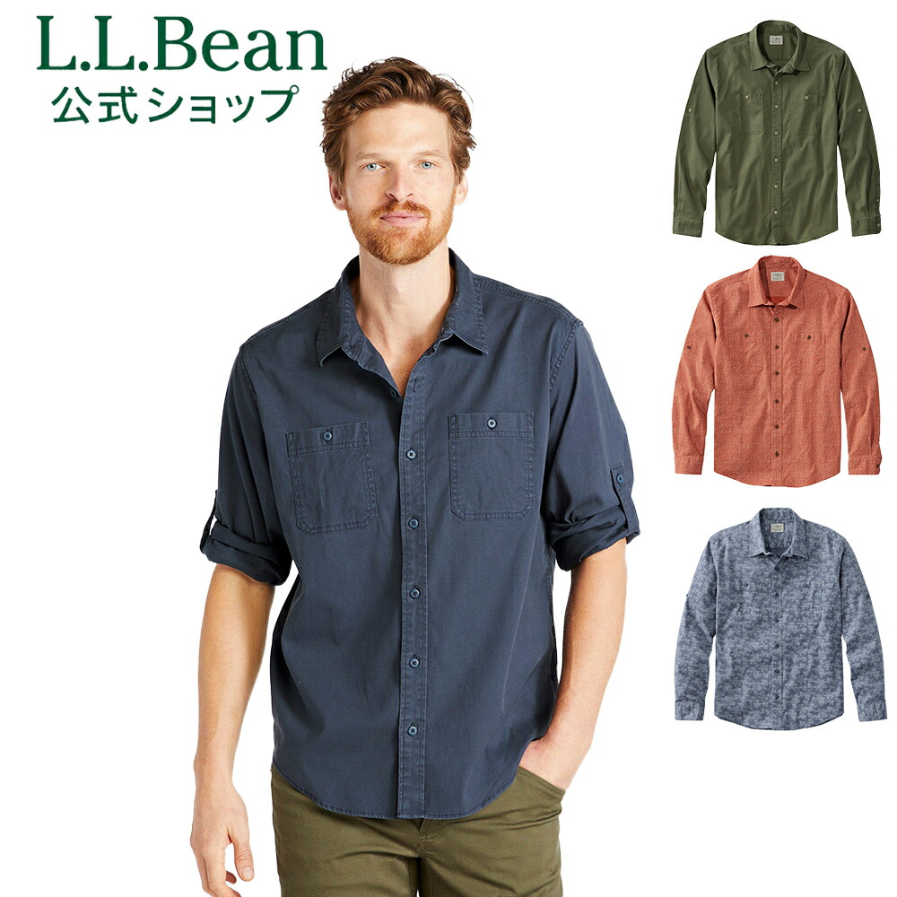 L.L.Bean シャツ ラインド・ハリケーン・シャツ ジャパン