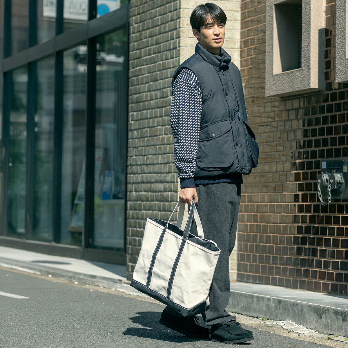 本日のみ値下げ　エルエルビーン　トートバック　ラージサイズ L.L.Bean LLビーン ボートアンドトートバッグ ラージ MADE IN
