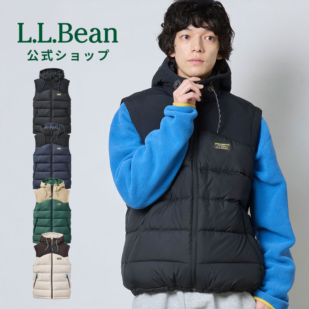 DUNO フリースダウンベスト フード付き 楽天市場】【公式】 エルエルビーン マウンテン クラシック ダウン