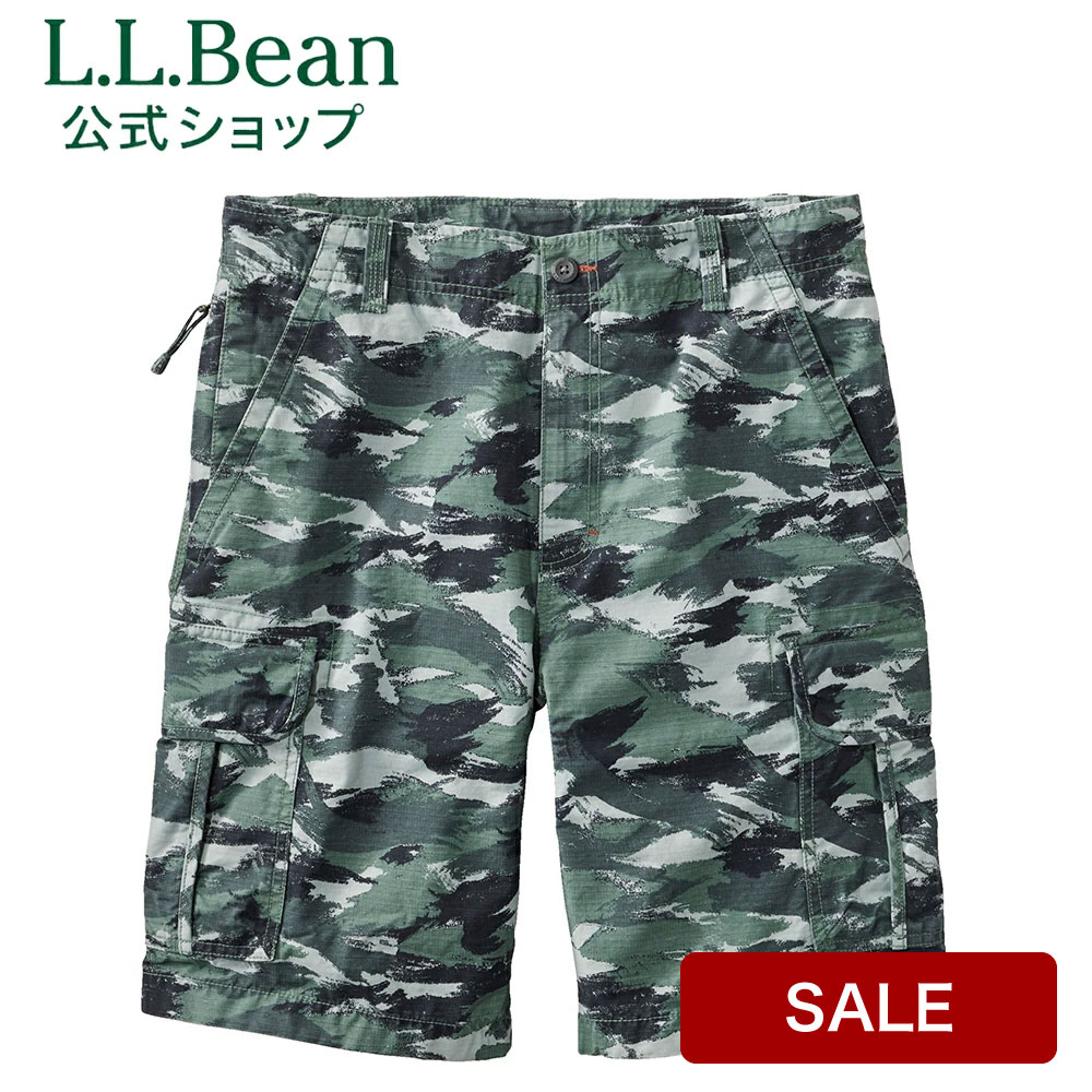【SALE40%OFF】【公式】エルエルビーン エル エル ビーン アラガッシュ カーゴ ショーツ カモフラージュ ショートパンツ ハーフパンツ 短パン 半パン カーゴパンツ メンズ アウトドア ブランド 迷彩柄 綿100％ L.L.Bean LLBean llビーン llbeen