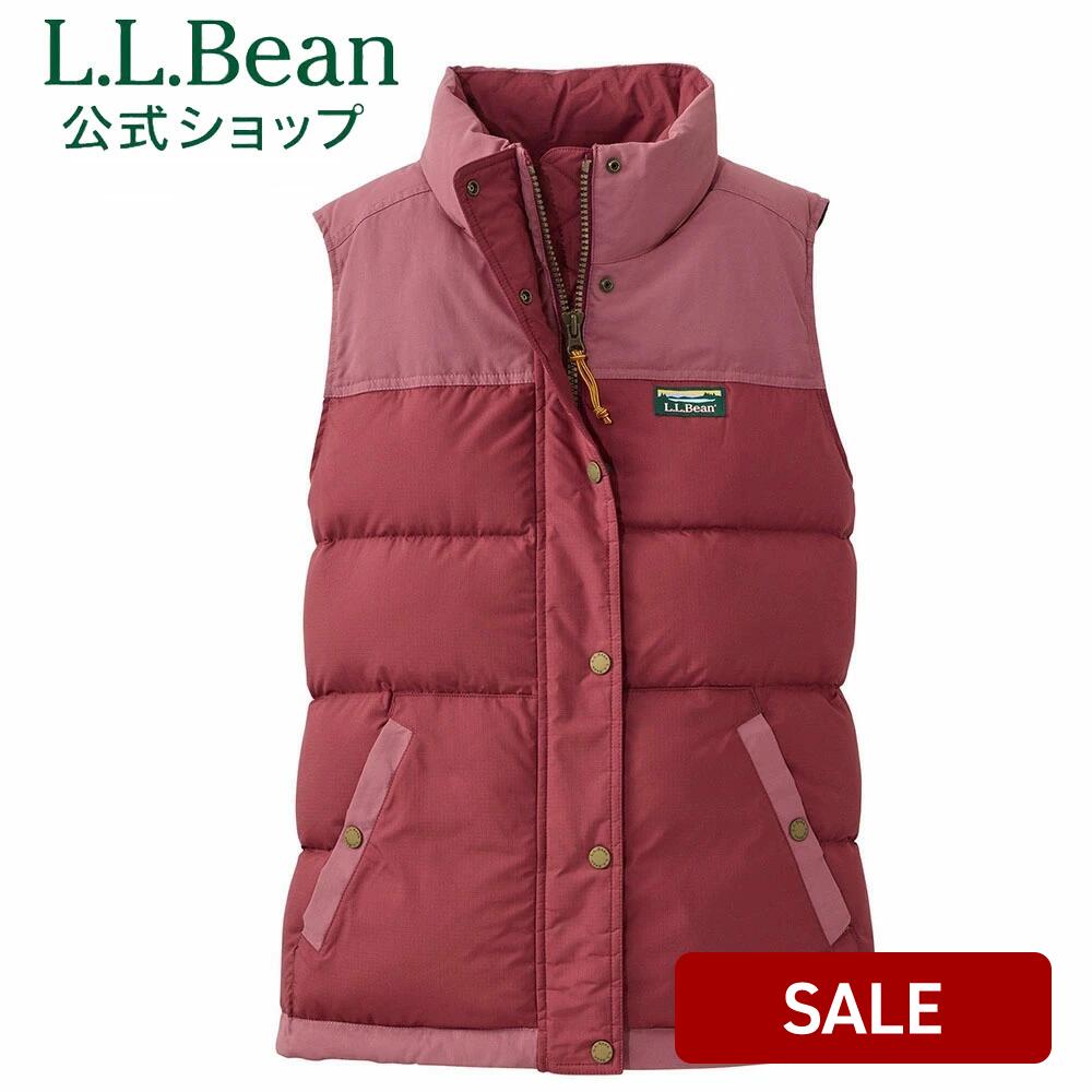 L.L.Bean - エルエルビーン ダウンベスト チェック スナップ