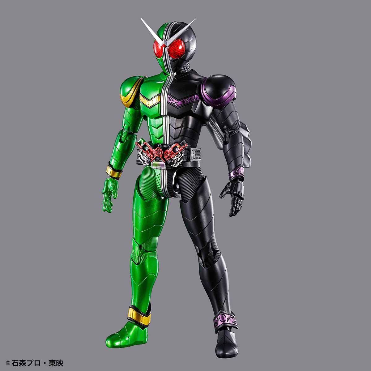 楽天市場 Figure Rise Standard 仮面ライダーw サイクロンジョーカー フィギュライズ バンダイスピリッツ エルエルハット