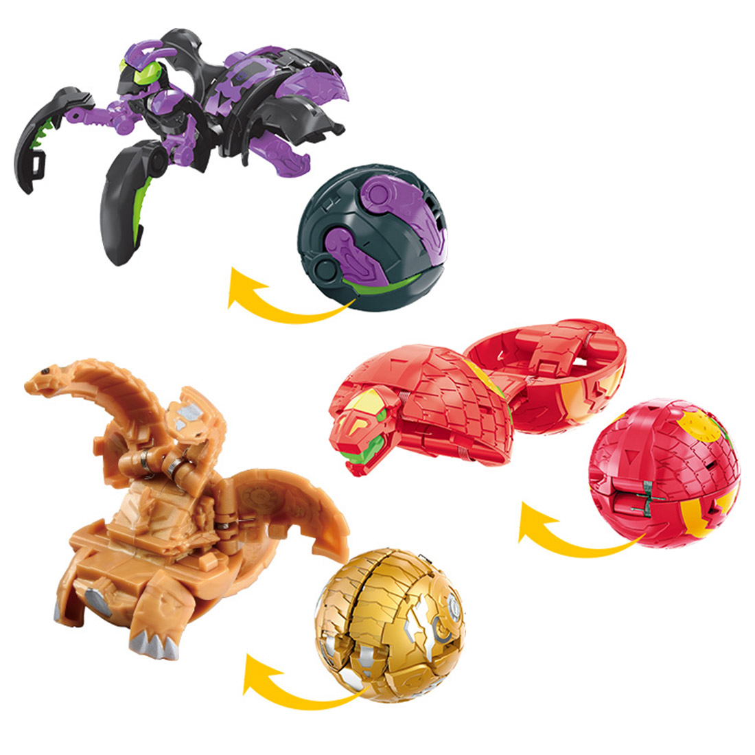 爆丸 爆018 爆丸バトルエントリーセット 闇マントノイドDXデッキ【タカラトミー】【新品】画像