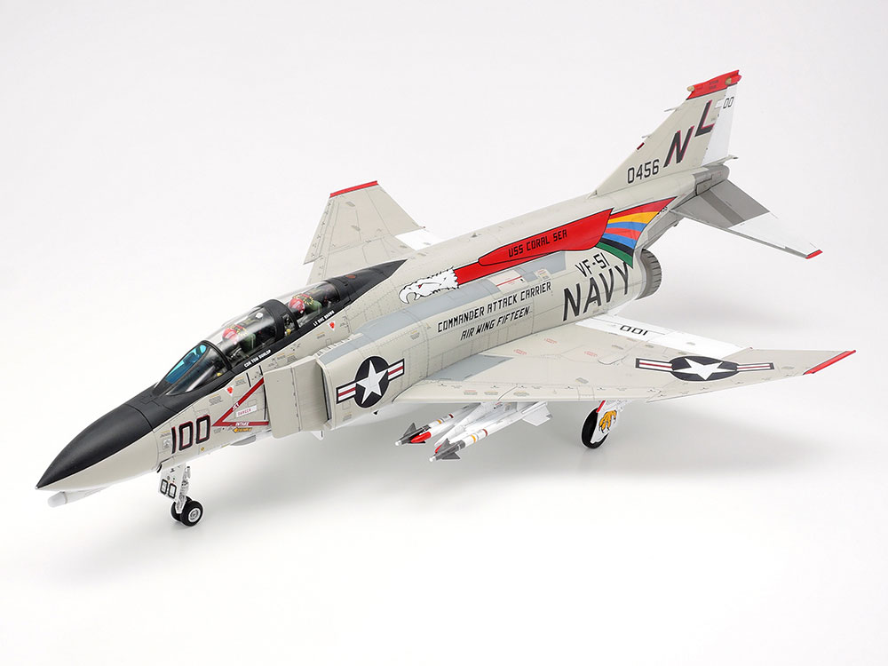 タミヤ 1/48 マクダネル・ダグラス F-4B ファントムII【61121】【プラモデル】