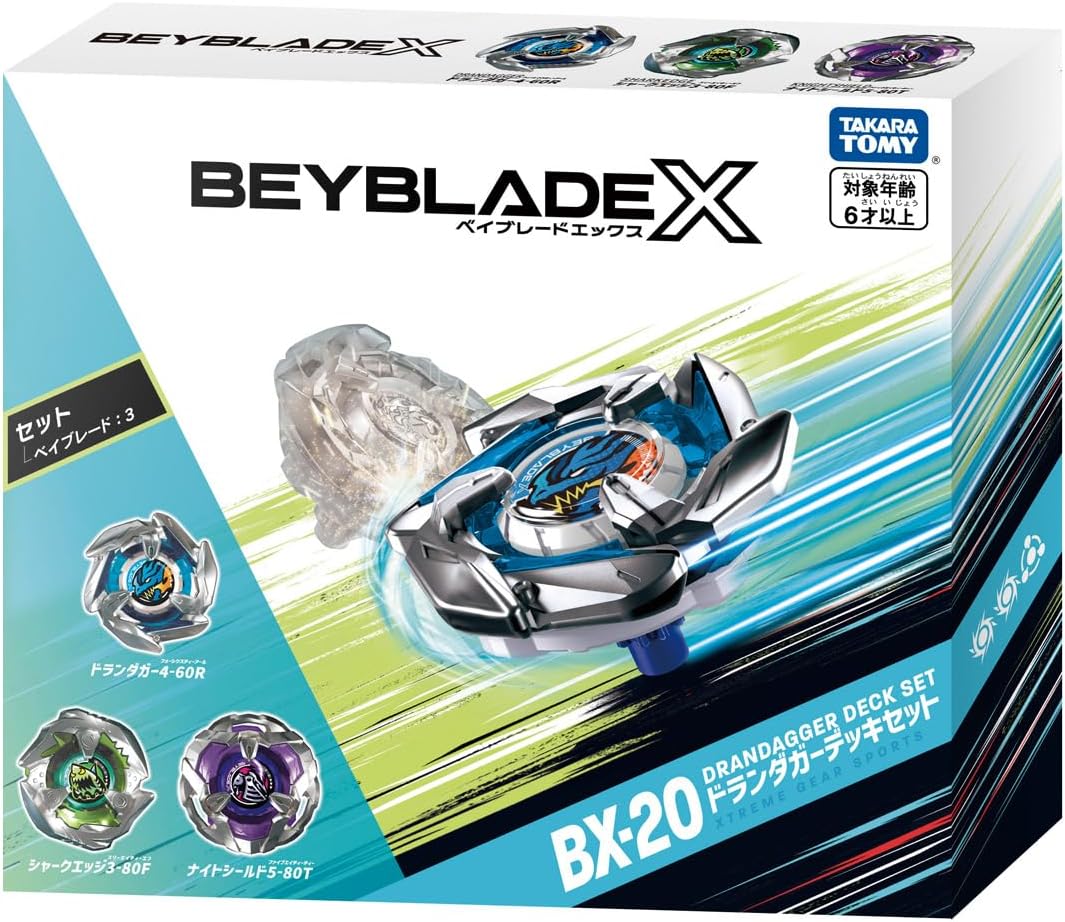 BEYBLADE X BX-20 ドランダガーデッキセット【ベイブレードX】【タカラ