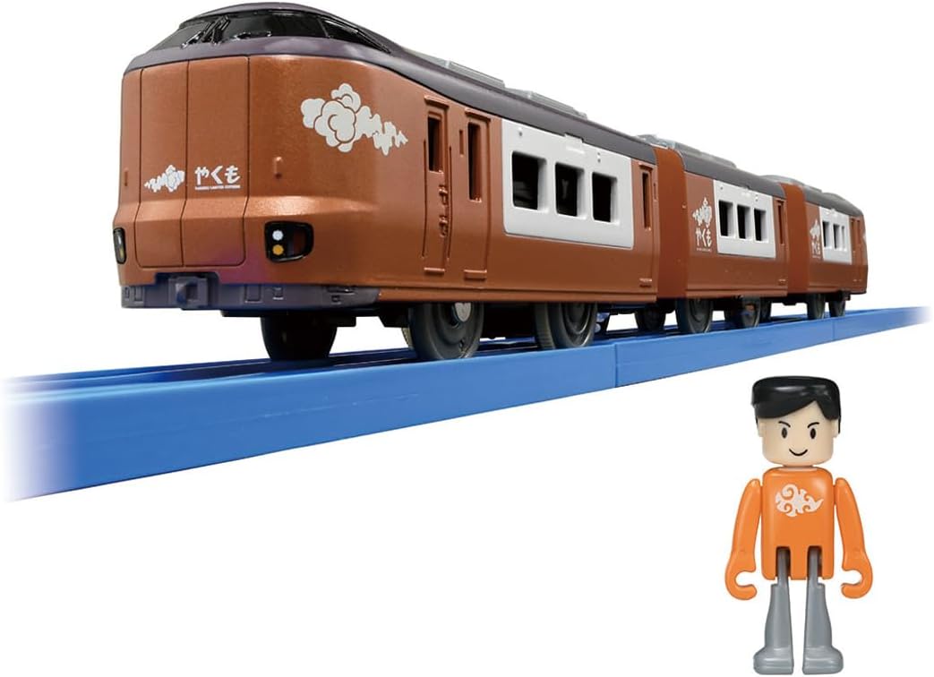 Takara Tomy - プラレール さよなら381系特急やくも(混色編成仕様) 国鉄色 6両編成 新品 プラレール さよなら381系特急やくも（混色編成仕様） | Toys