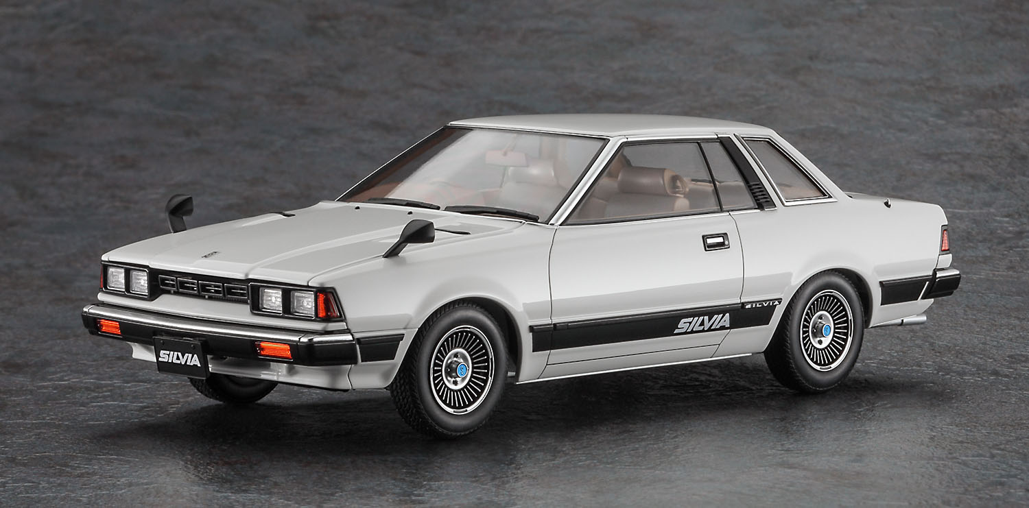 NOPPO SILVIA TURBO 1/24 プラモデル The Model Car 1/24 Nissan Silvia/ Gazelle S12 '84 Plastic Model