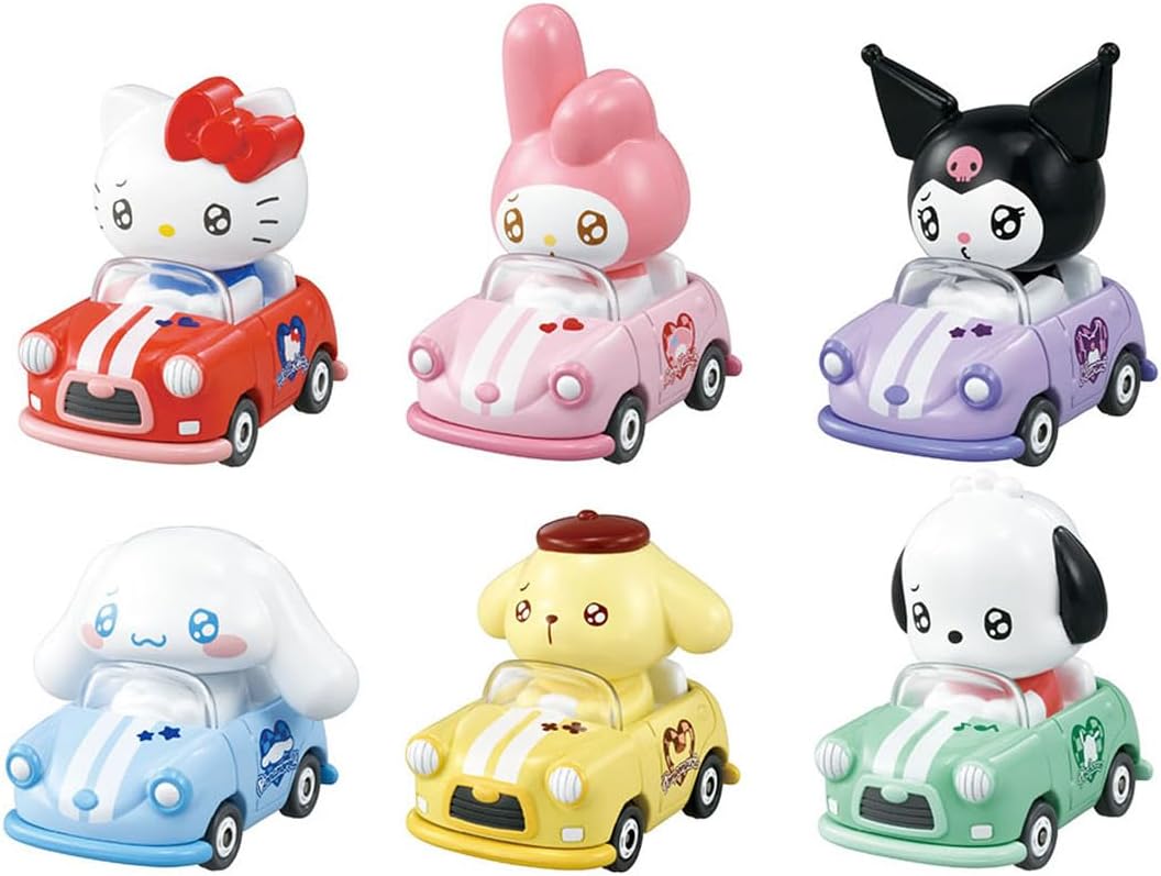 【6種コンプセット】ドリームトミカ TOMICA TUNES サンリオVol.1 楽天市場】[BOX販売] TOMICA TUNES SANRIO CHARACTERS Vol.1