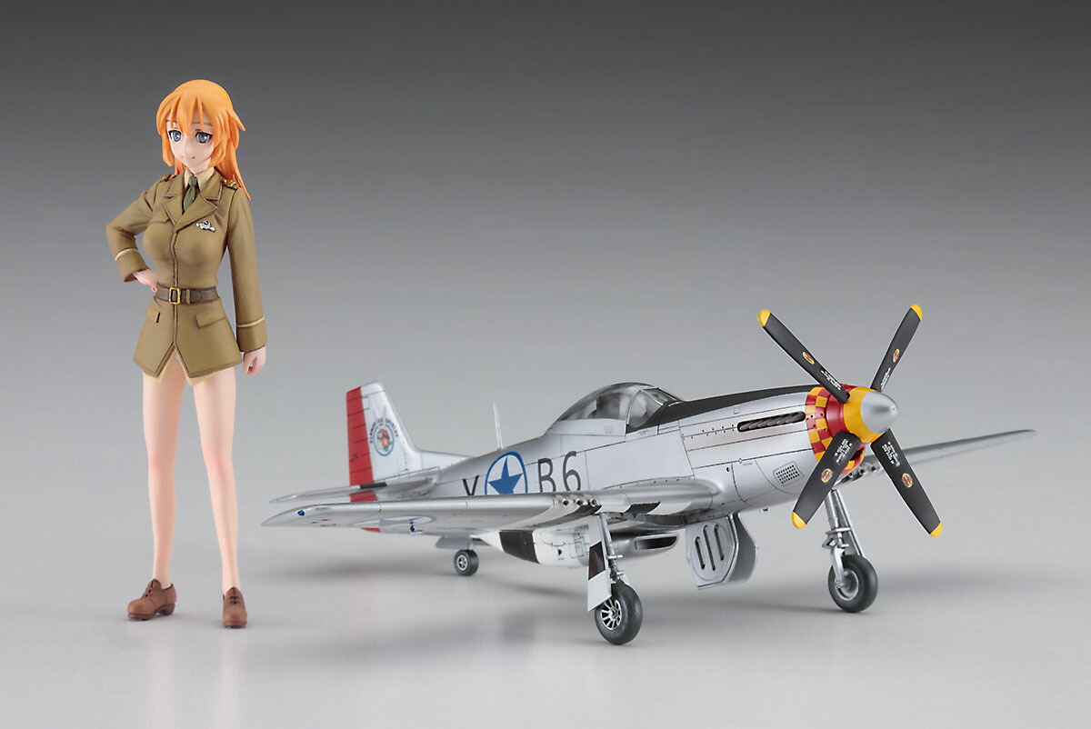 楽天市場 ハセガワ 1 48 ストライクウィッチーズ シャーロット E イェーガー W P 51d ムスタング 1 72 Sp431 エルエルハット