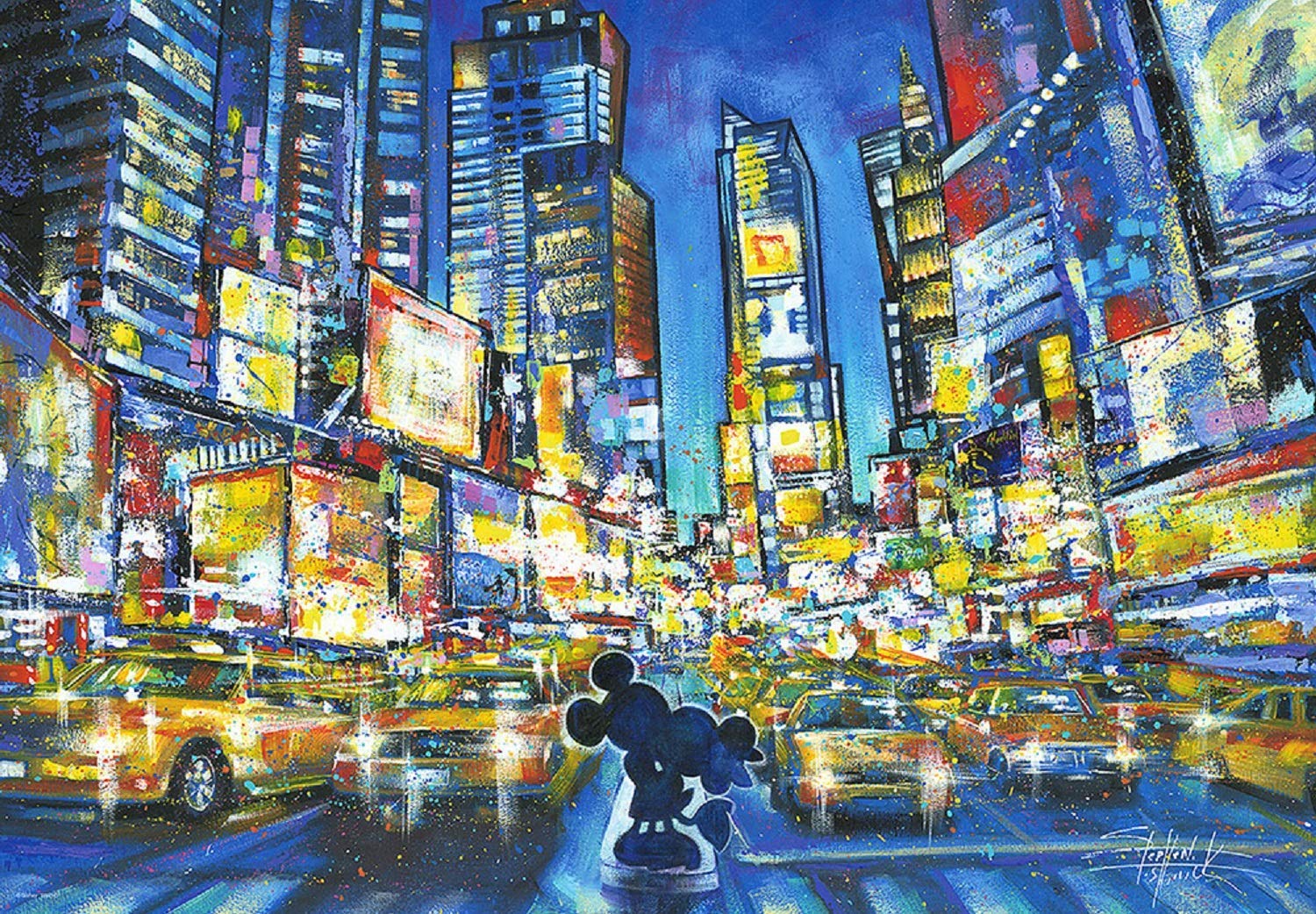 楽天市場 ディズニー1000ピース You Me And The City ステンドアート Ds 1000 775 ディズニーパズル エルエルハット