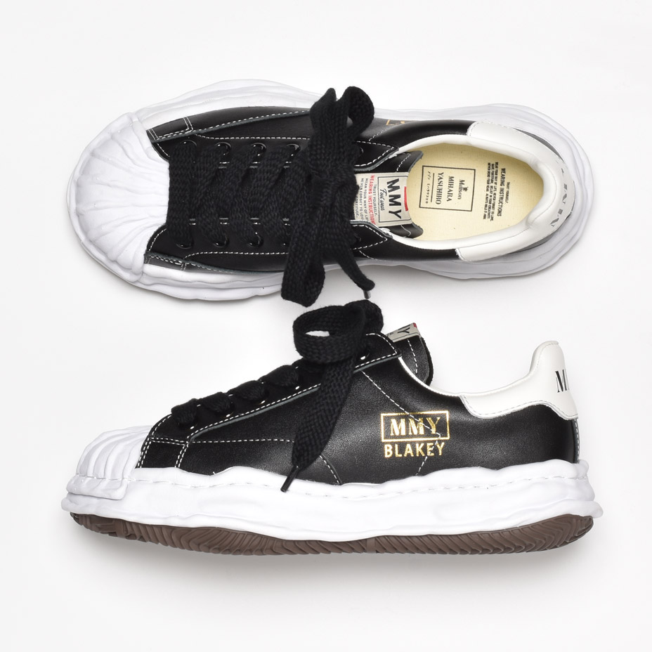 85 Off ミハラヤスヒロ スニーカー メンズ 黒 靴 Mihara Yasuhiro ブランド おしゃれ ダッドスニーカー 厚底 ローテク ローカット 牛革 レザー カジュアルシューズ レースアップ ブラック ホワイト 白 シューズ くつ 21 秋 冬 秋冬
