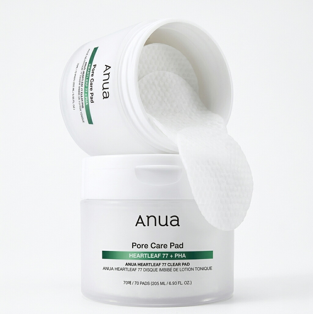 [送料無料] ANUA アヌア HEARTLEAF 77 PORE CARE CLEAR PAD オソンチョ77 クリアパッド 210枚（2個購入で1個追加プレゼント） 保湿 鎮静 トナー 韓国コスメ｜LOA STORE