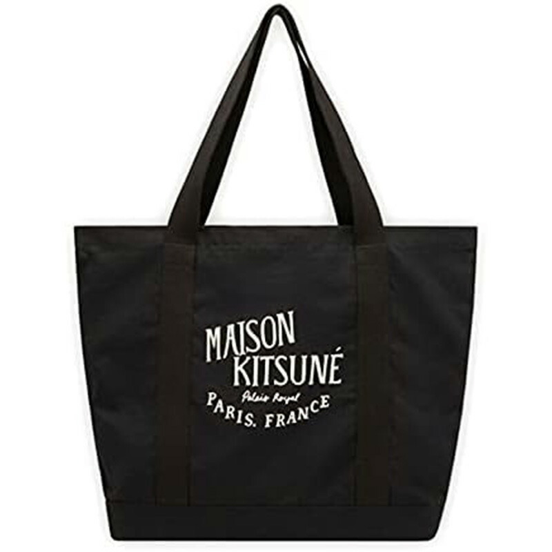 [貨物輸送無料] MAISON KITSUNE メゾンキツネ Palais Royal Canvas Tote Bag キャンバストートバッグ エコ御徒面子