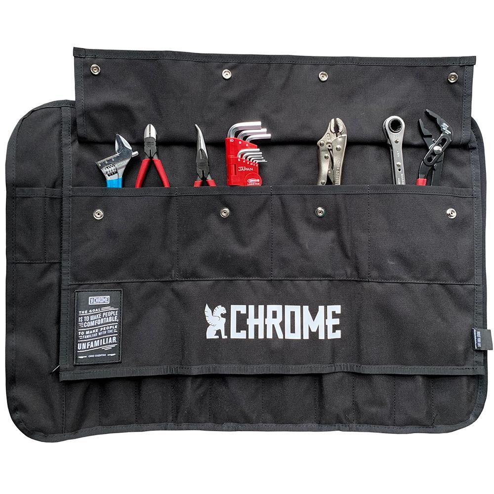 TOOL ROLL by LOBSTER × CHROME 物の具渦状文 クローム 共同研究 エビ印物の具 ロブスター LOBTEX ナイロン 物の具  納める 安全性のある