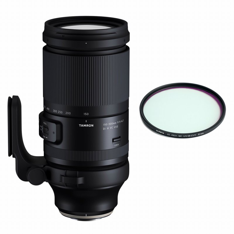 Tamron (タムロン) 150-500mm F 5-6.7 Di III VC VXD + UV-IR CUT セット A057 フジフイルム Xマウント