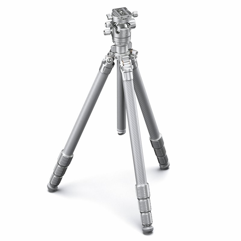 Leofoto (レオ映し絵) LG-324C+LH-40R(SV) ガブリエル 多役立つこと炭素三脚