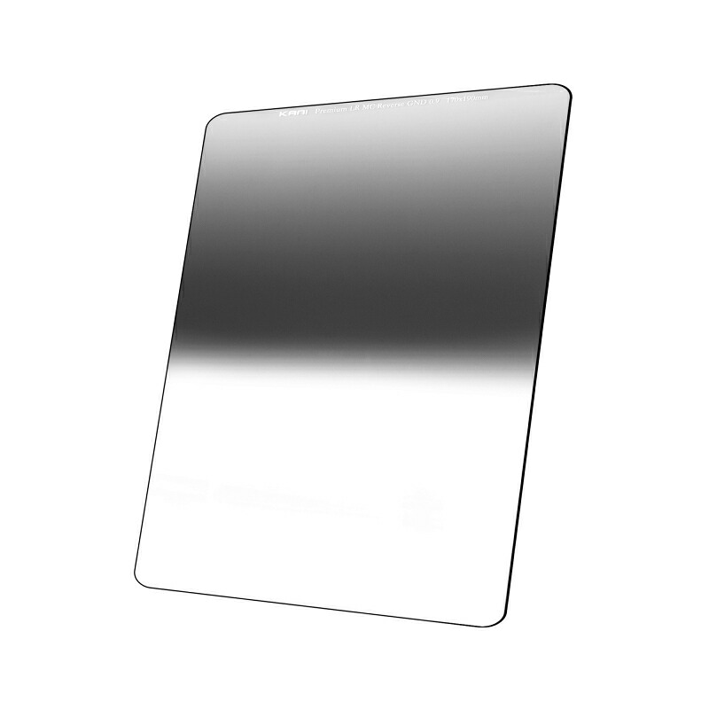 KANI 角型フィルター ハーフND8 プレミアムリバースGND 0.9 170x190mm (減光効果:最大3絞り分) / レンズフィルター 角形｜Loca universal design