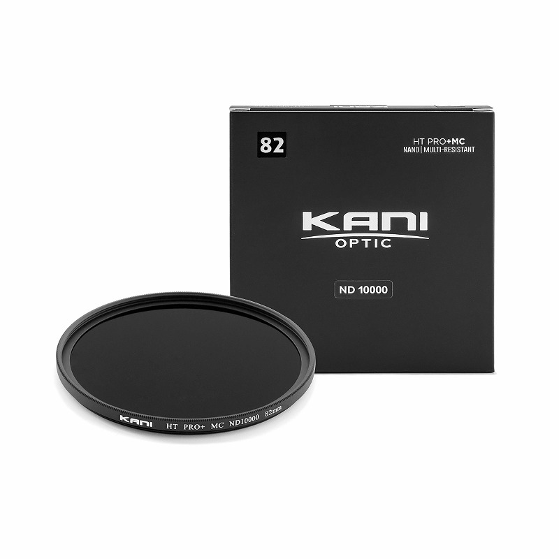 KANI NDこし器 ND10000 82粍 (減光成り行き 13.3絞り分) / 水晶体こし器 丸枠