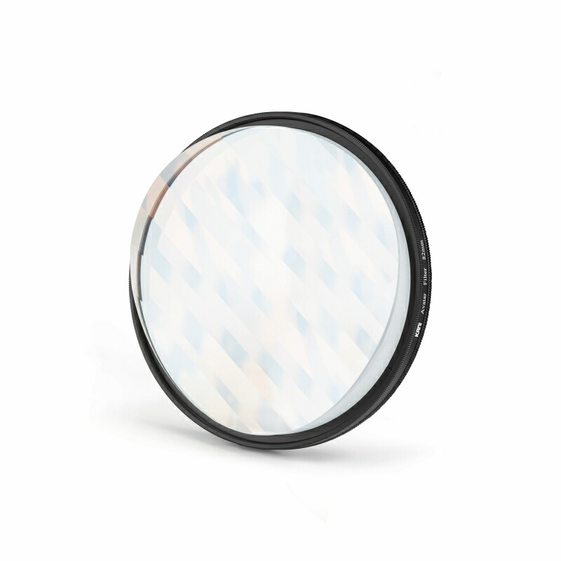 KANI アバターフィルター 82mm / レンズフィルター 特殊効果フィルター 万華鏡効果 夜景 イルミネーション 丸枠