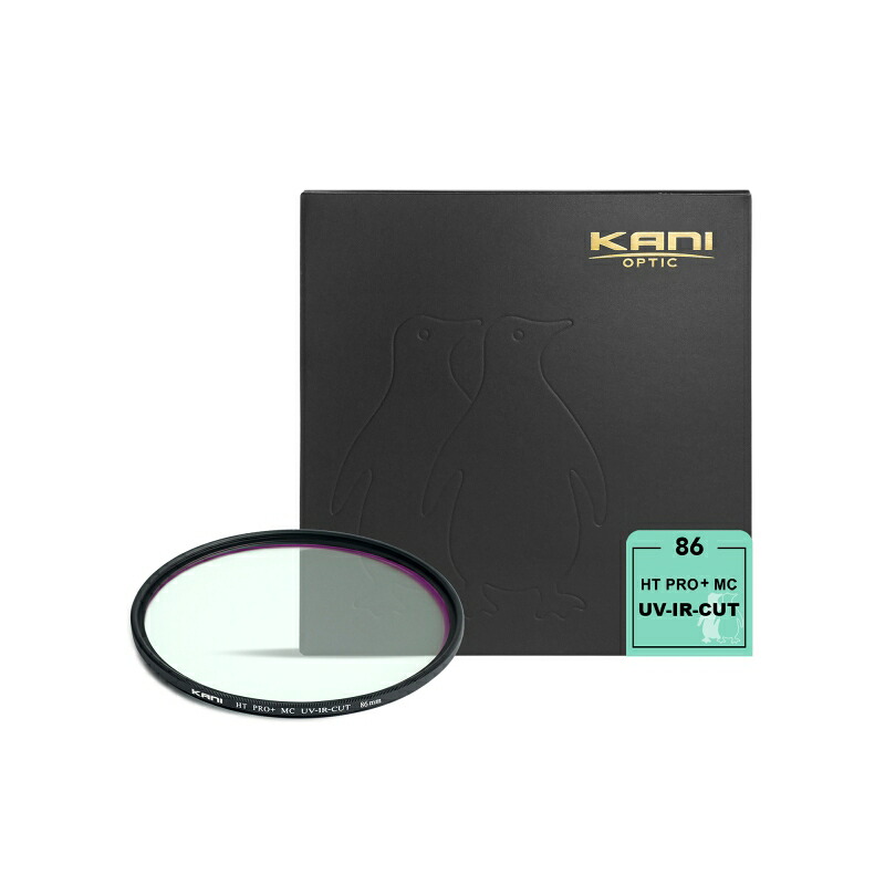 KANI シャープカットフィルター UV-IRとり捨てる 86粍 / 水晶体水漉し 紫外線 赤外線吸いあげる 丸枠