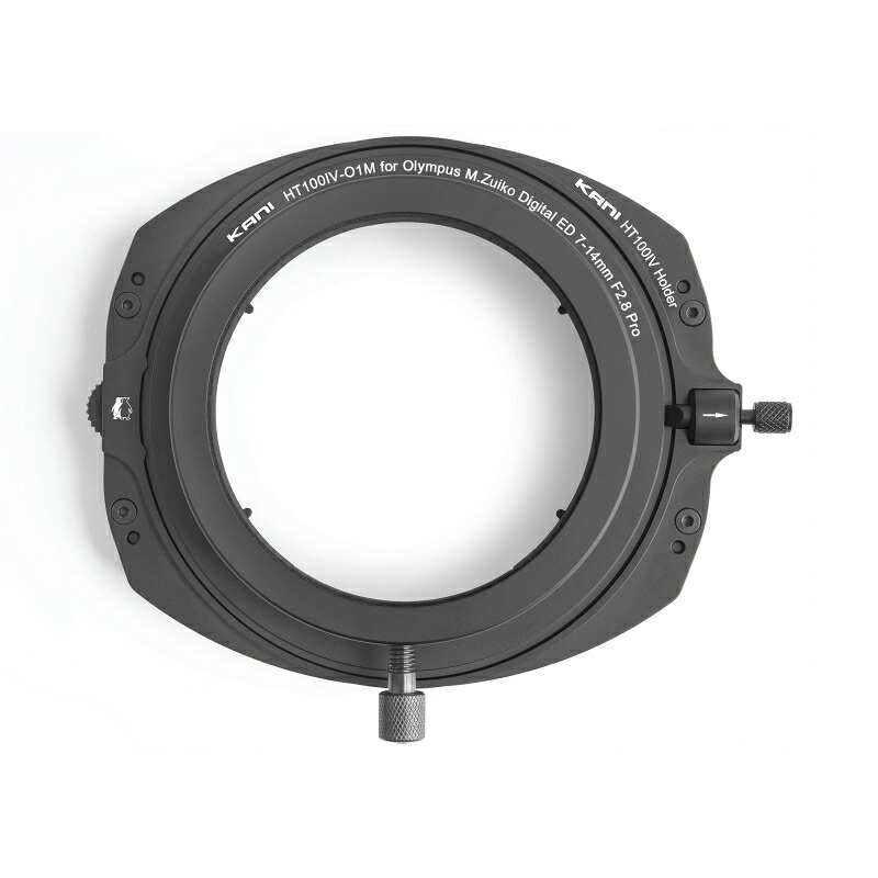 HT100IV 100mm幅 マグネット対応角型フィルターホルダー OM/OLYMPUS ED 7-14mm F2.8 PRO 専用|Loca universal design