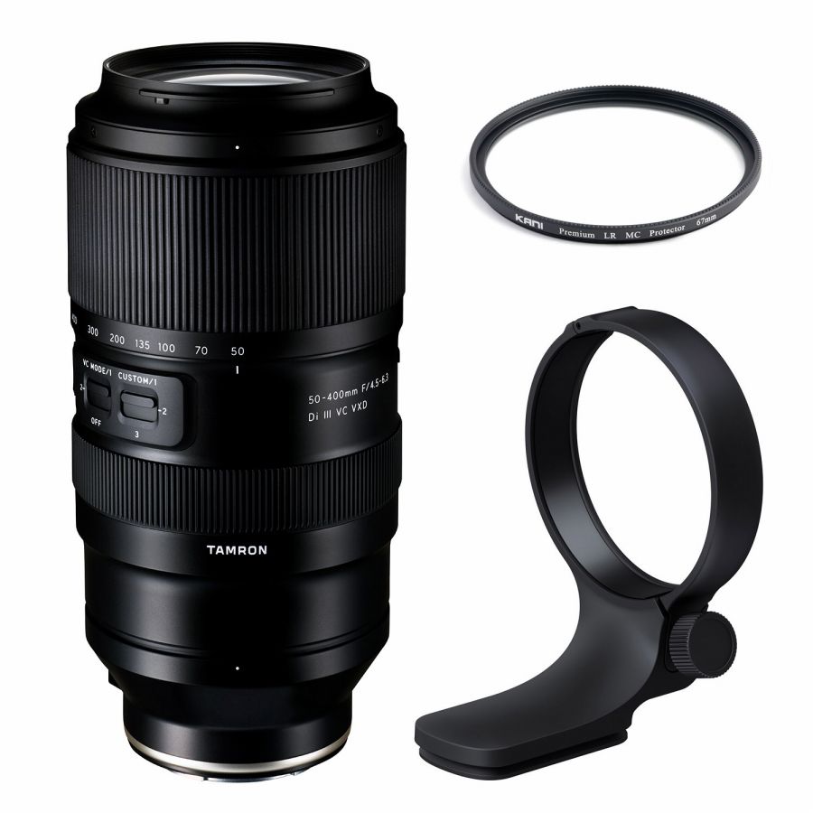 TAMRON (タムロン) 50-400粍 F4.5-6.3Di＋A35TM＋Premium Protector 67粍