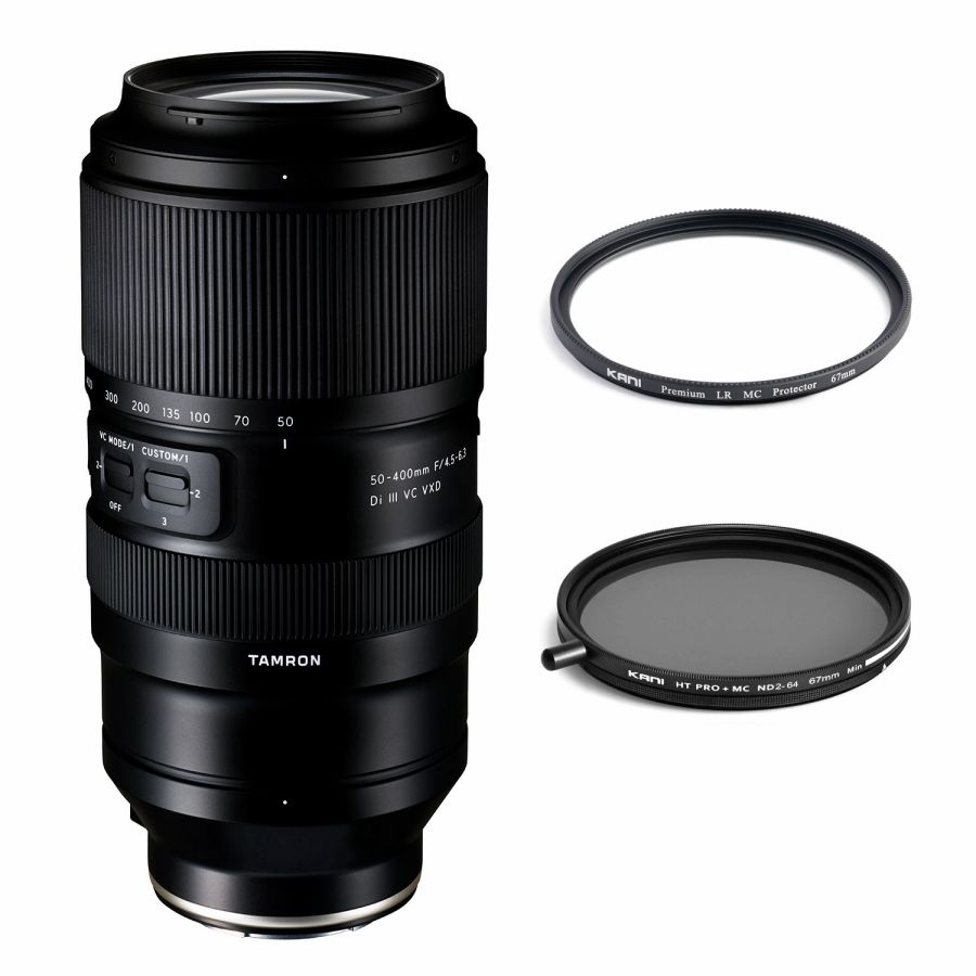 TAMRON (タムロン) 50-400mm F4.5-6.3Di＋Premium Protector 67mm＋ND2-64 67mm｜Loca universal design