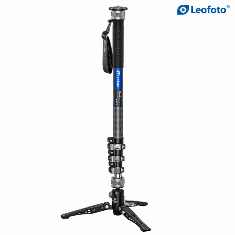 Leofoto (レオフォト) MF-324CL+VD-04 カーボン一脚 自立一脚 卓上三脚付