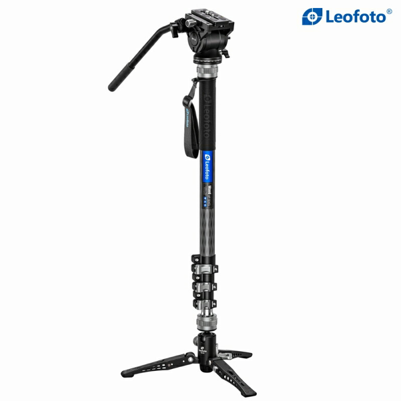 Leofoto (レオフォト) MF-324CL+BV-10+VD-04 カーボン一脚雲台キット 自立一脚 卓上三脚付｜Loca universal design