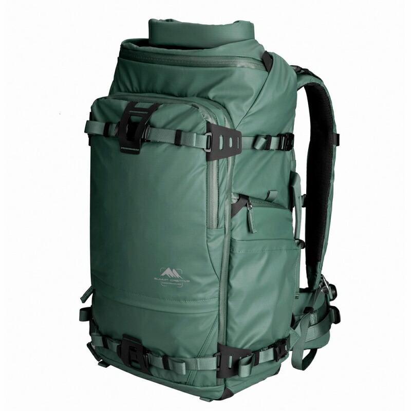 Summit Creative ( 主脳会談創造的 ) 拾ジン 50L 一巻きいの一番 うしろ側風呂敷き包み 緑であること / 写真機御徒面子