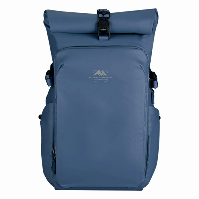 Summit Creative ( サミットクリエイティブ ) メトロポリス 28L ロールトップ バックパック ブルー / カメラバッグ