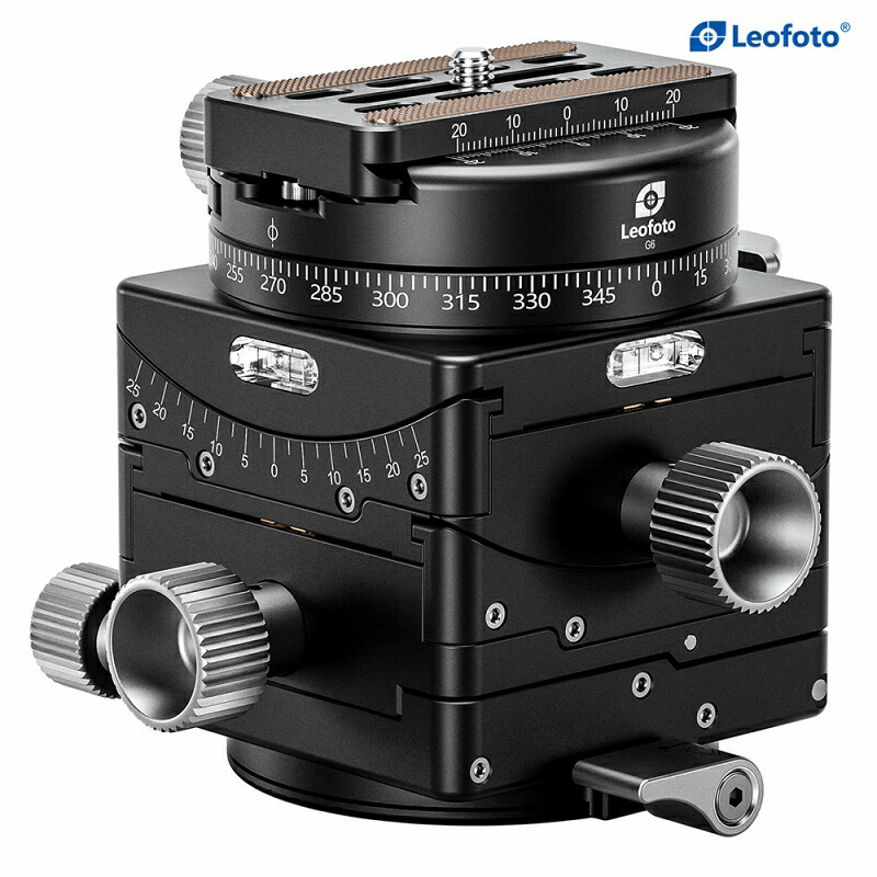 Leofoto (レオフォト) G6 ギアヘッド｜Loca universal design 87,120円