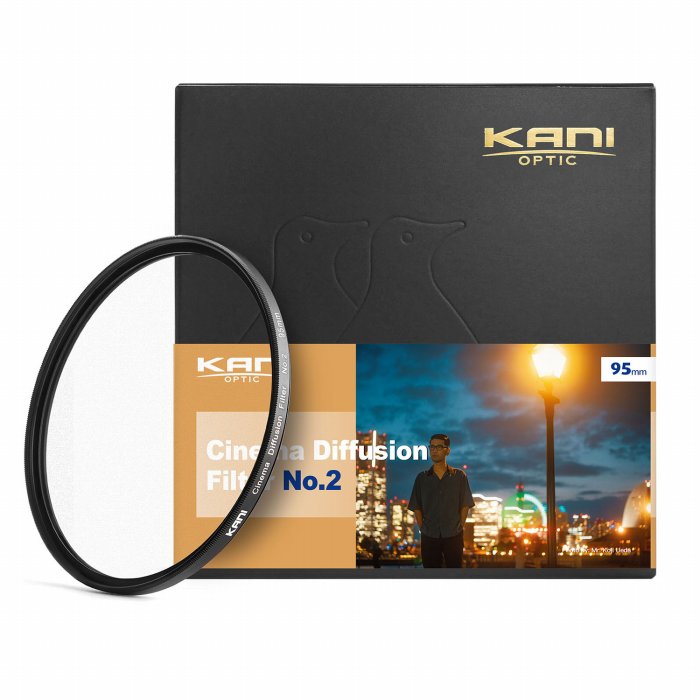 KANI シネマディフュージョンフィルター No.2 95mm / CDF ブラックミスト ポートレート 夜景 イルミネーション 丸枠|Loca universal design