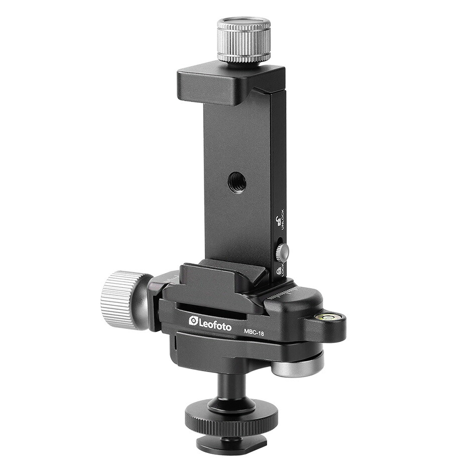 Leofoto (レオフォト) FA-01+MBC-18+PC-90II スマートフォン用小型自由雲台セット|Loca universal design