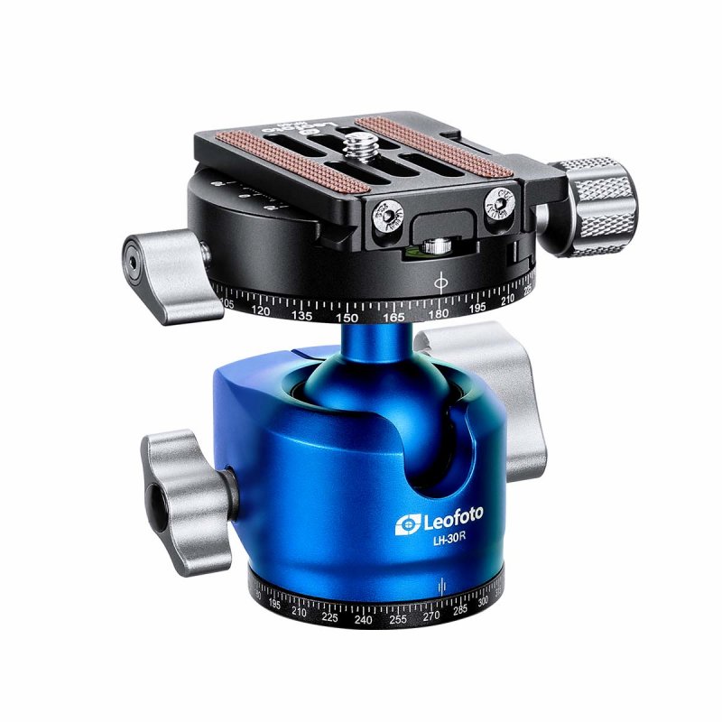 Leofoto (レオフォト) LH-30R(BL) 自由雲台(NP-50付) ブルー｜Loca universal design