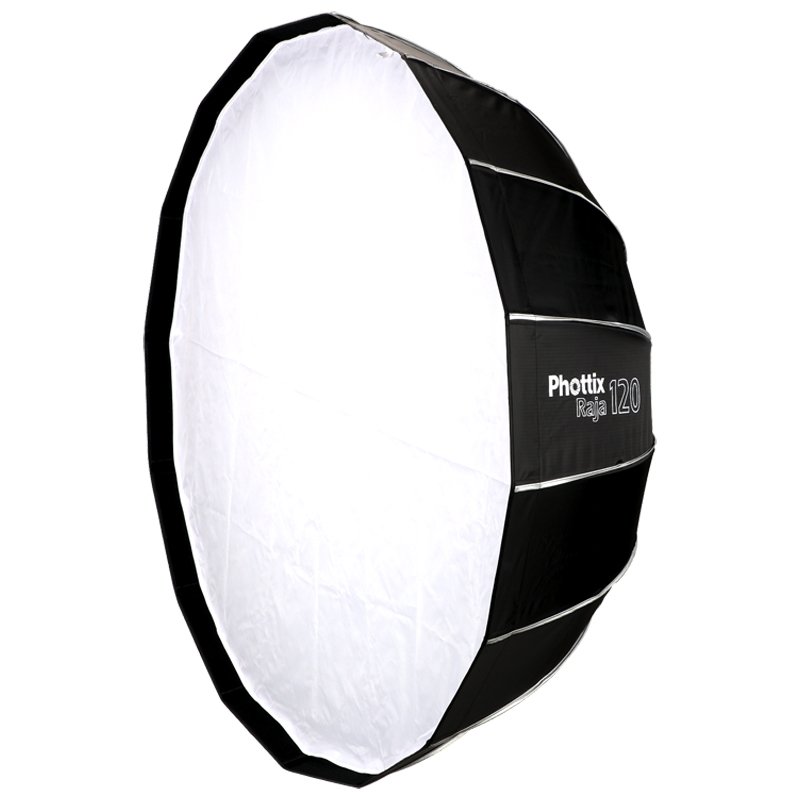 Phottix (フォティックス)  Raja Quick-Folding Softbox 120珊 / 傘のように早いところ詳しく述べる ホンブルグ帽ボックス席  ボーエンズマウント嘱する