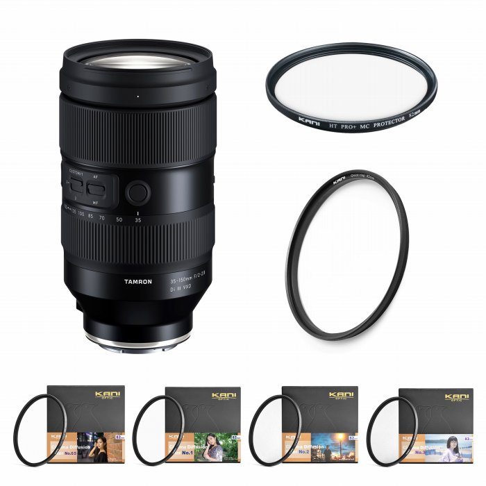 楽天市場】Tamron (タムロン) 35-150mm F/2-2.8 Di III VXD + KANI プレミアム CPL 0# + プロテクター  + クイックリングセット : Loca universal design