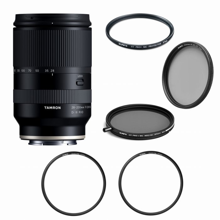 楽天市場】Tamron (タムロン) 35-150mm F/2-2.8 Di III VXD + KANI プレミアム CPL 0# + プロテクター  + クイックリングセット : Loca universal design