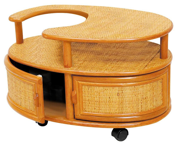 アジアン家具 ラタン キッチンワゴン 2段 常夏ラタン お部屋を飾る 完成品 籐かご アジアン 収納 バスケット キャスター付き Painfreepainrelief Com