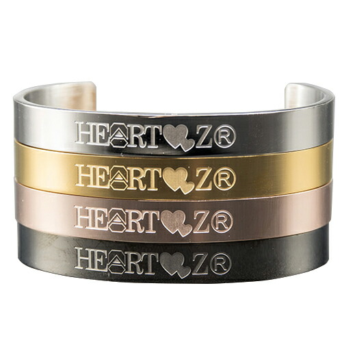 (ハーツネックレス・ブレスレット)HEARTZ ハーツ メタリックバングル(Metallic bangle)(4色から選りわける)