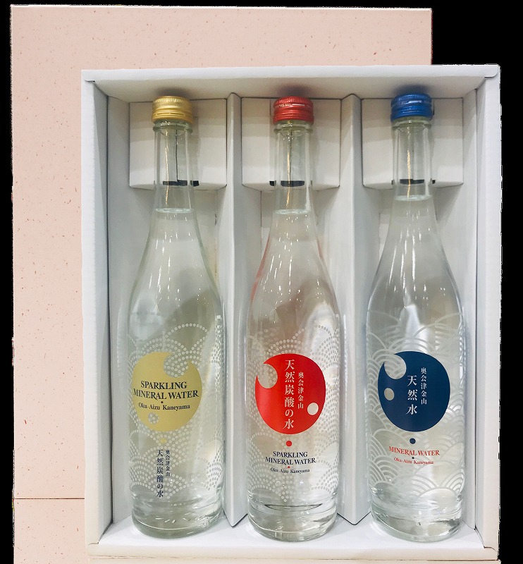 新年の贈り物 奥会津金山天然炭酸の水 C 350ml×30本セット